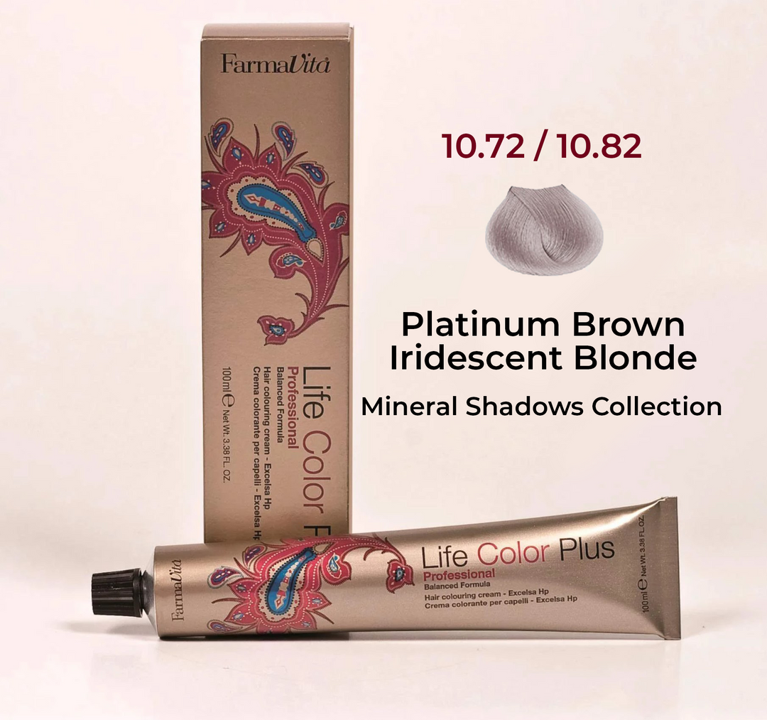 10.72/10.82 Platinum Brown Iridescent Blonde - Farmavita
