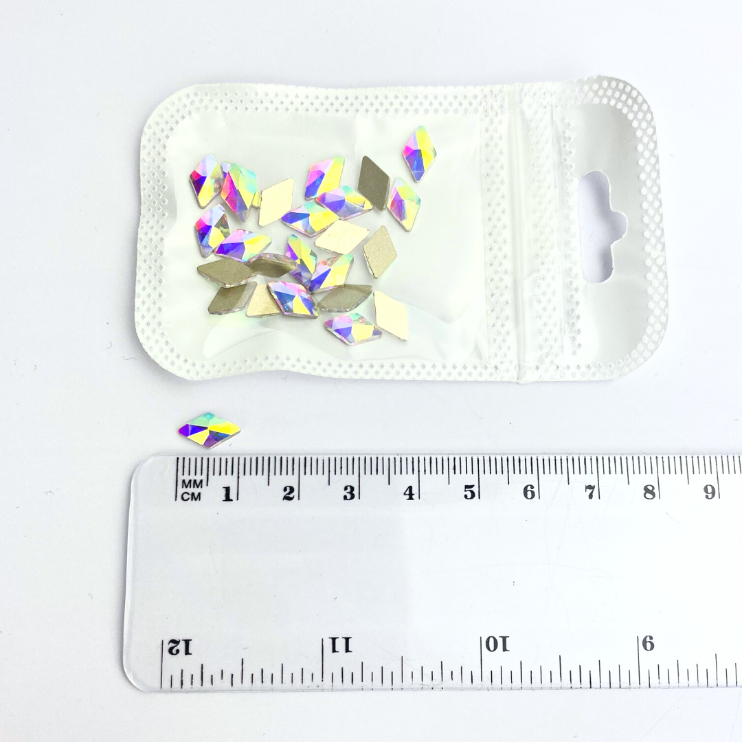 Large Flat Top Diamond Rhinestone - #103
