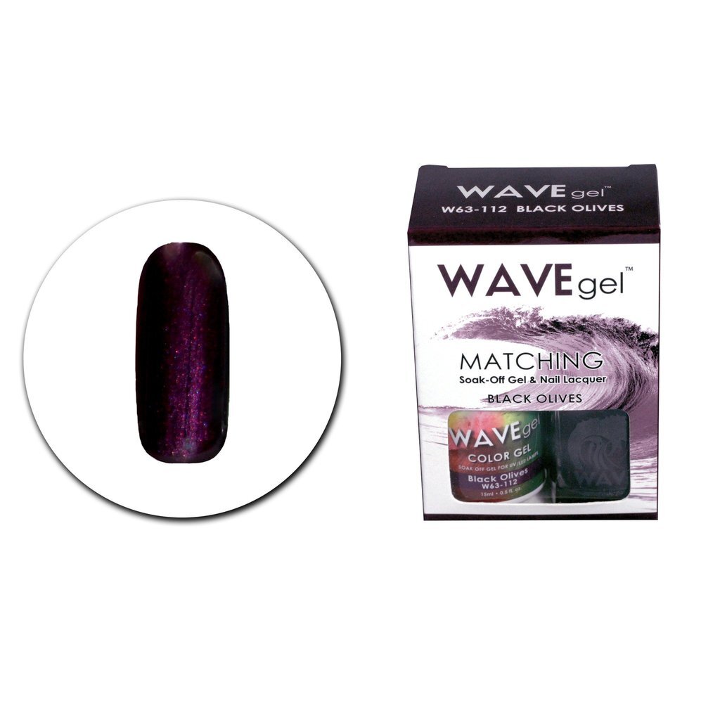 #112 - Wave Gel Duo - Black Olive