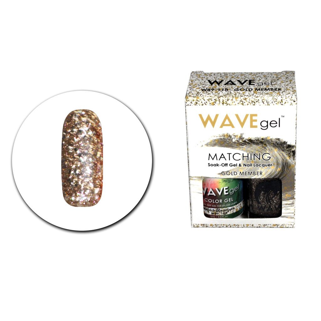 #118 - Wave Gel Duo - Gold Member