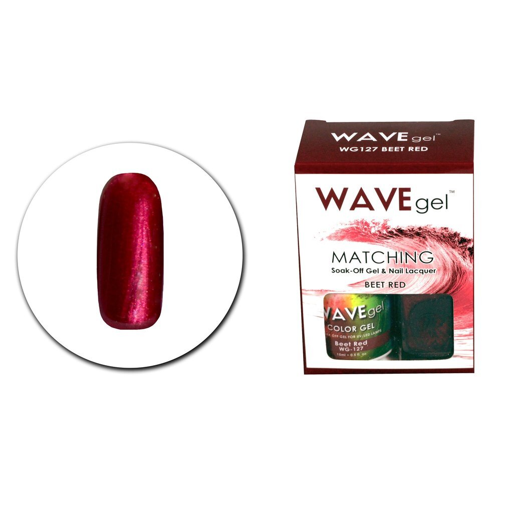 #127 - Wave Gel Duo - Beet Red
