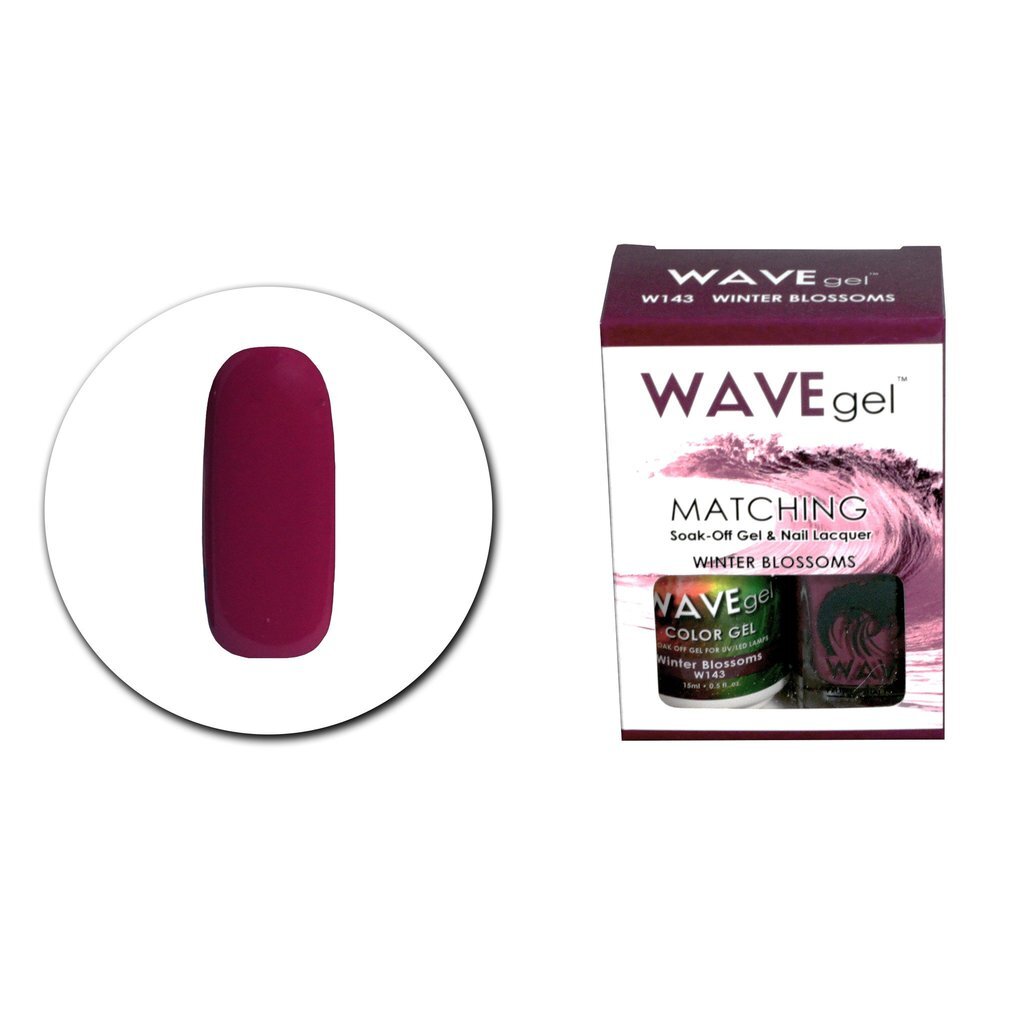 #143 - Wave Gel Duo - Winter Blossoms