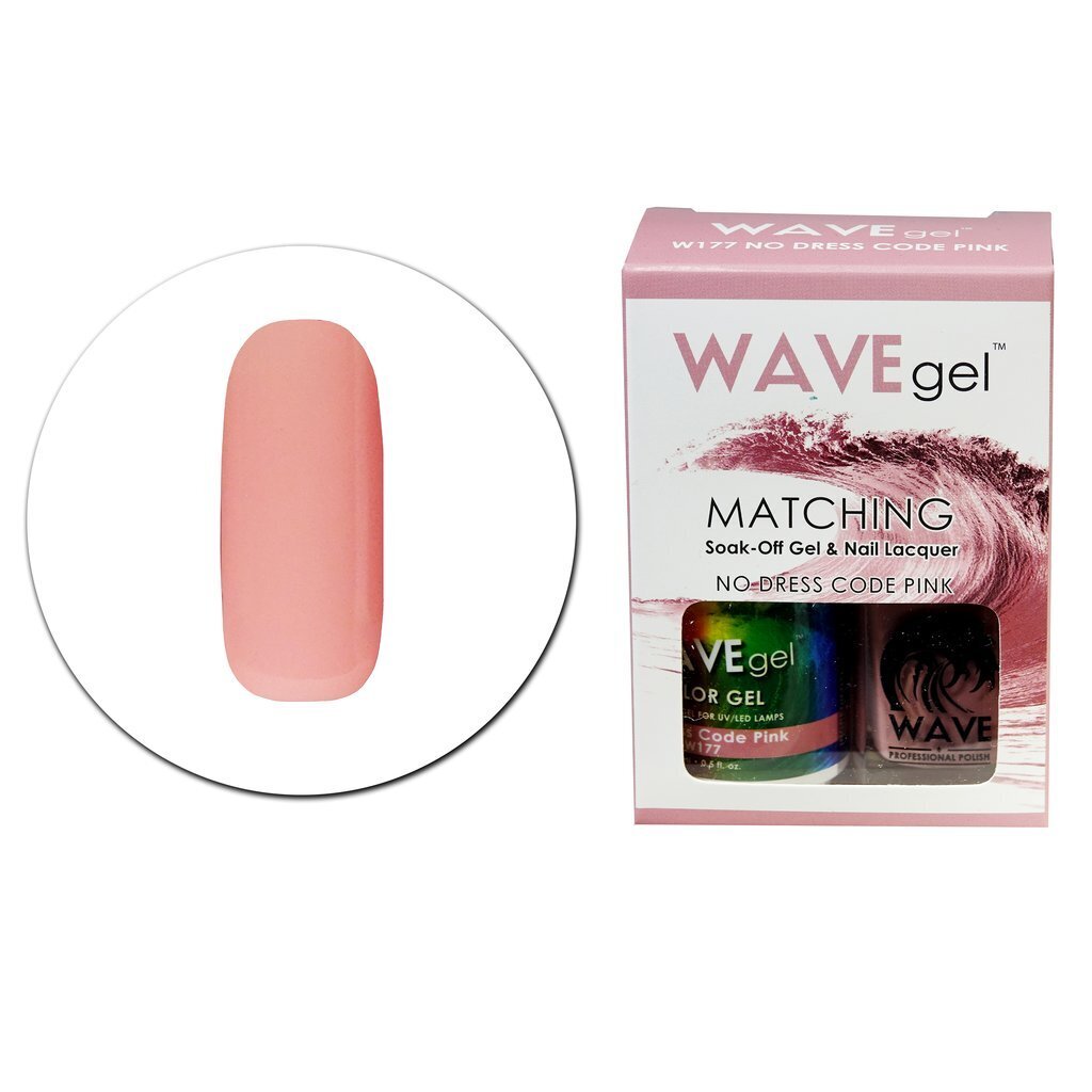 #177 - Wave Gel Duo - No Dress Code Pink