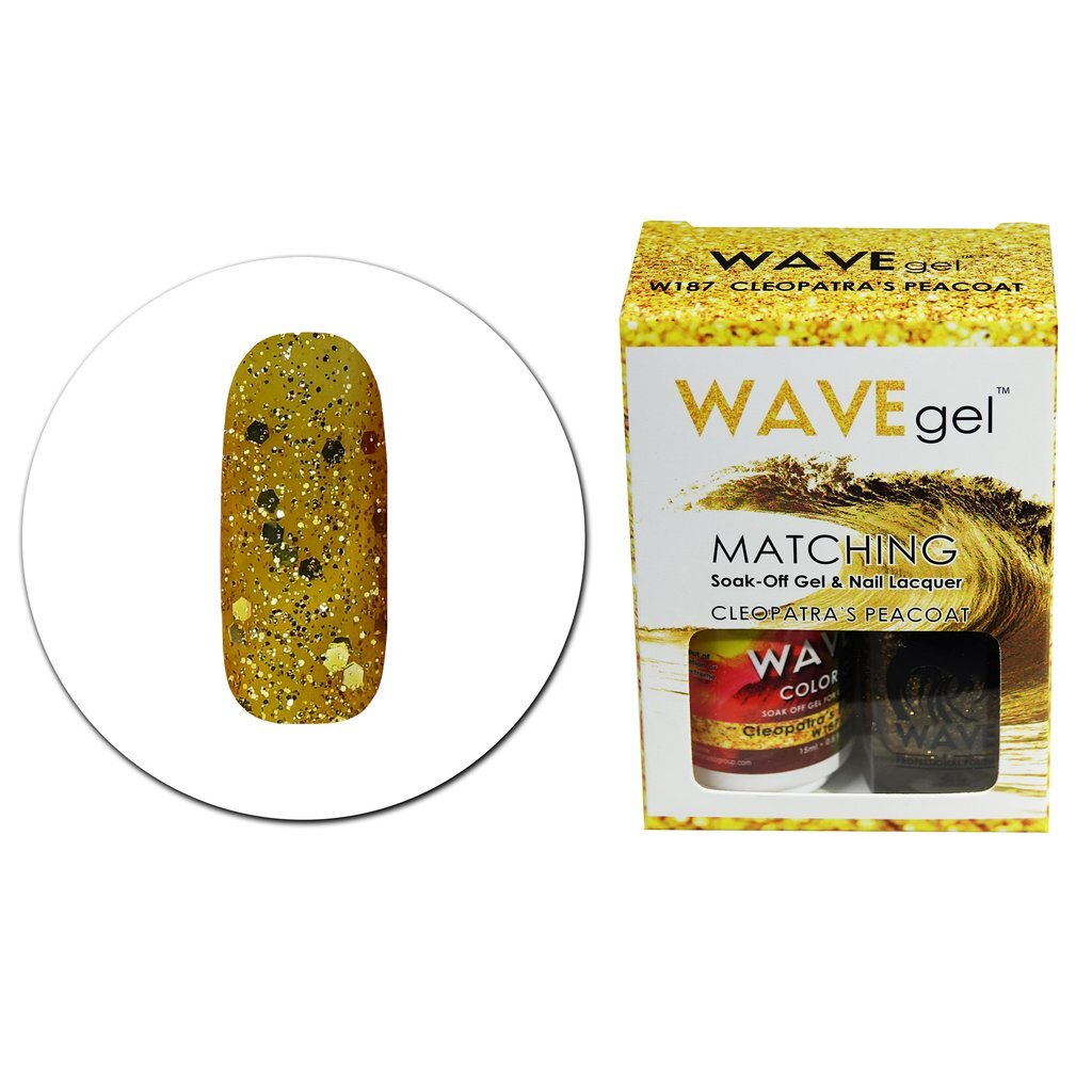 #187 - Wave Gel Duo - Cleopatra's Peacoat