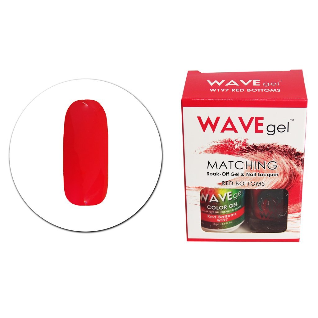 #197 - Wave Gel Duo - Red Bottoms