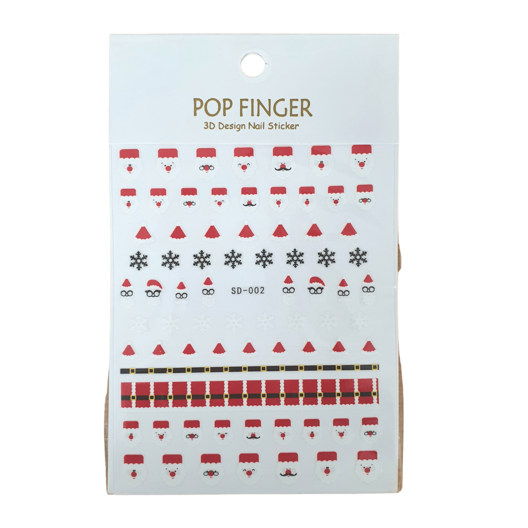 Christmas Sticker Nail Decals (SD)