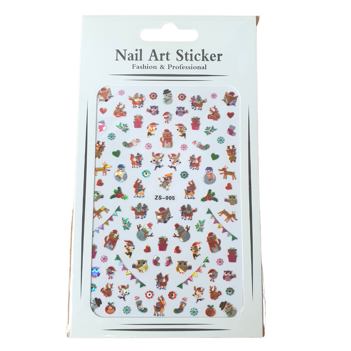 Christmas Sticker Nail Decals (ZS)