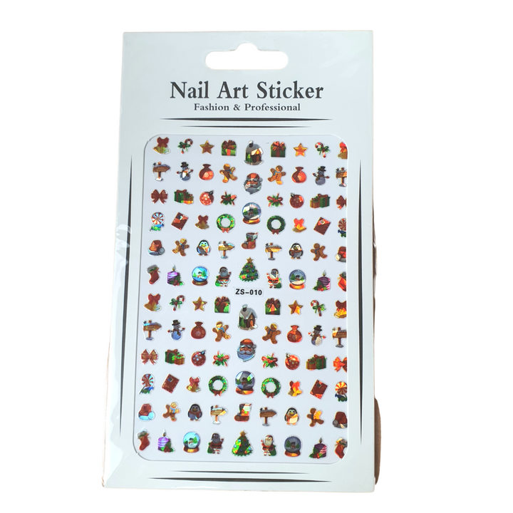 Christmas Sticker Nail Decals (ZS)