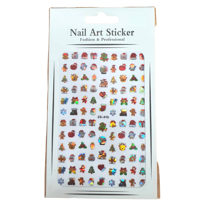 Christmas Sticker Nail Decals (ZS)