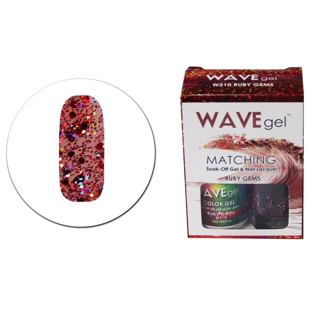 #210 - Wave Gel Duo - Ruby Gems