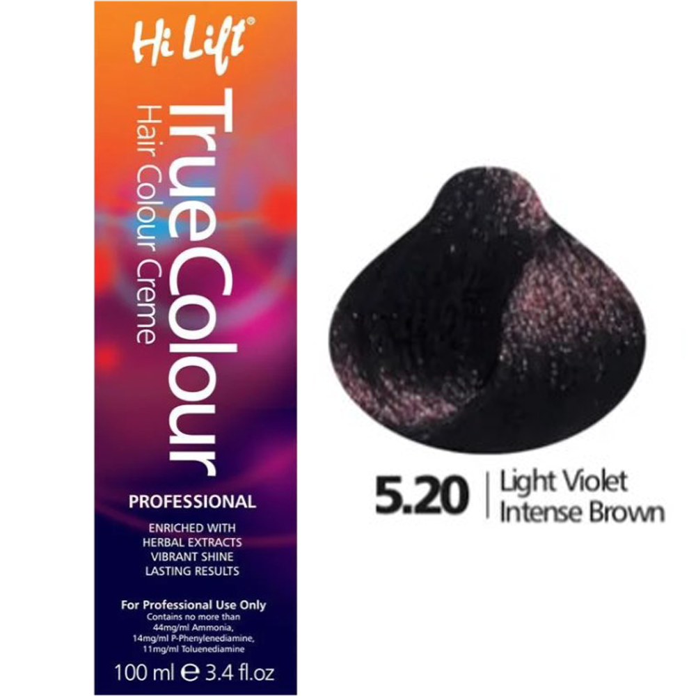 5.20 Light Violet Intense Brown - Hilift True Colour