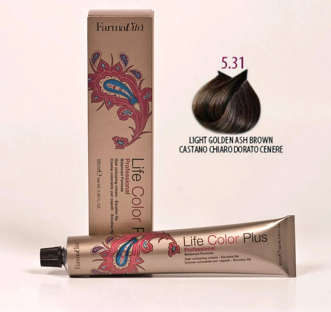5.31 Light Golden Ash Brown - Farmavita