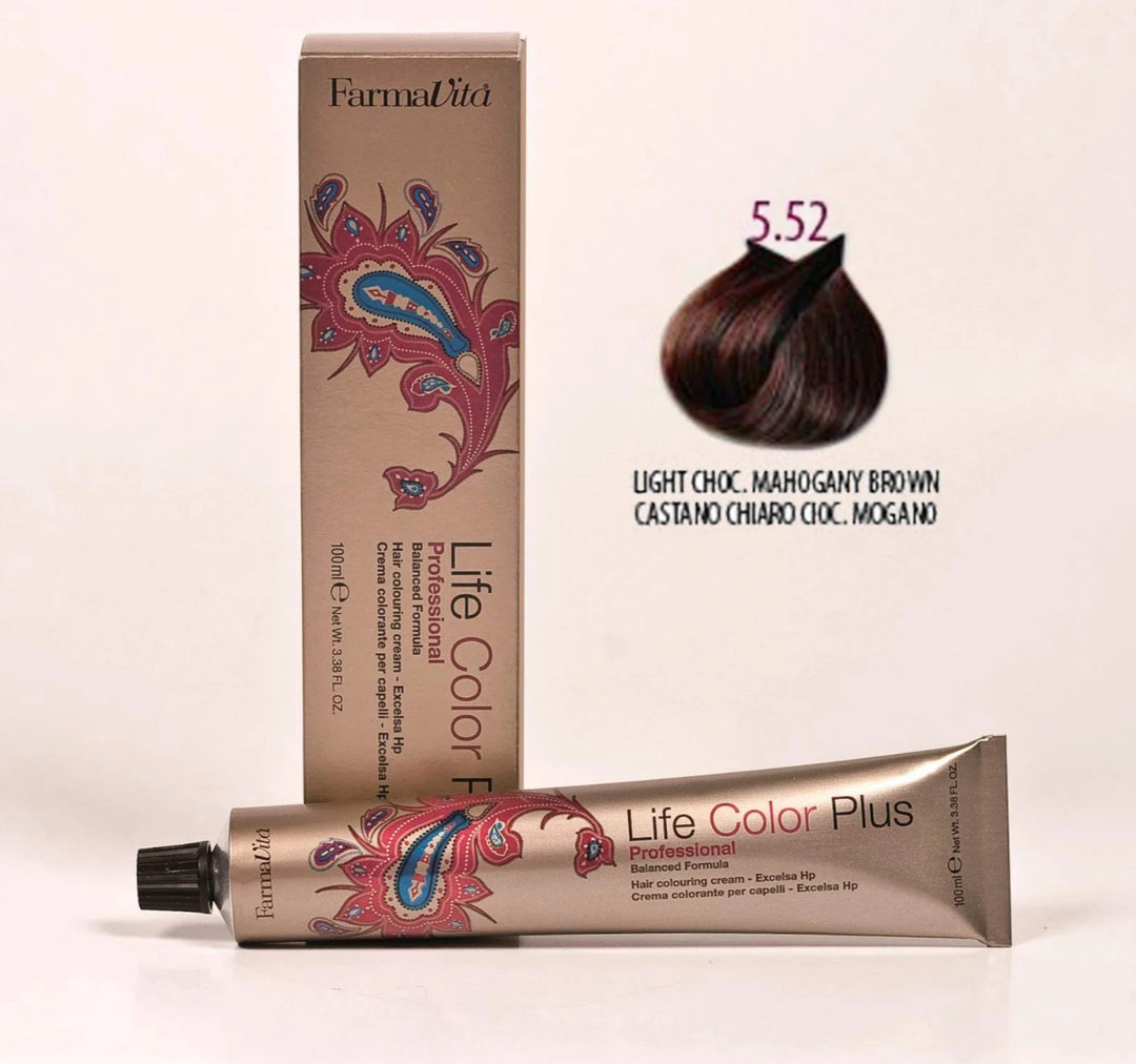 5.52 Light Choc Mahogany Brown - Farmavita