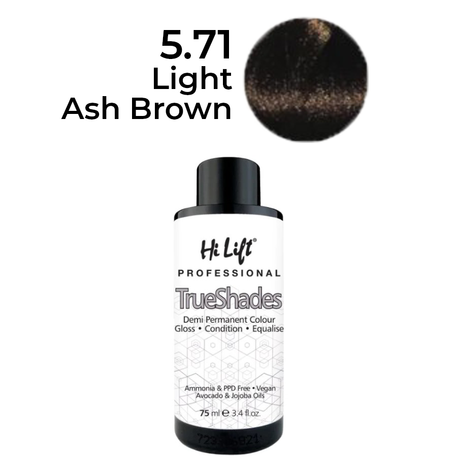 Hilift Trueshades hair colour - 5.71 Light Ash Brown