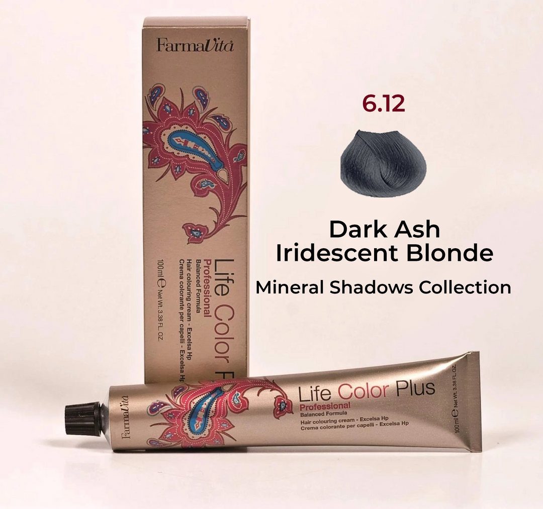 6.12 Dark Ash Iridescent Blonde - Farmavita