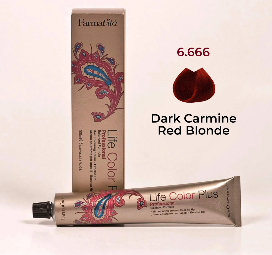 6.666 Dark Carmine Red Blonde - Farmavita
