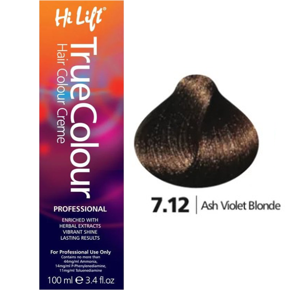 7.12 Ash Violet Blonde - Hilift True Colour