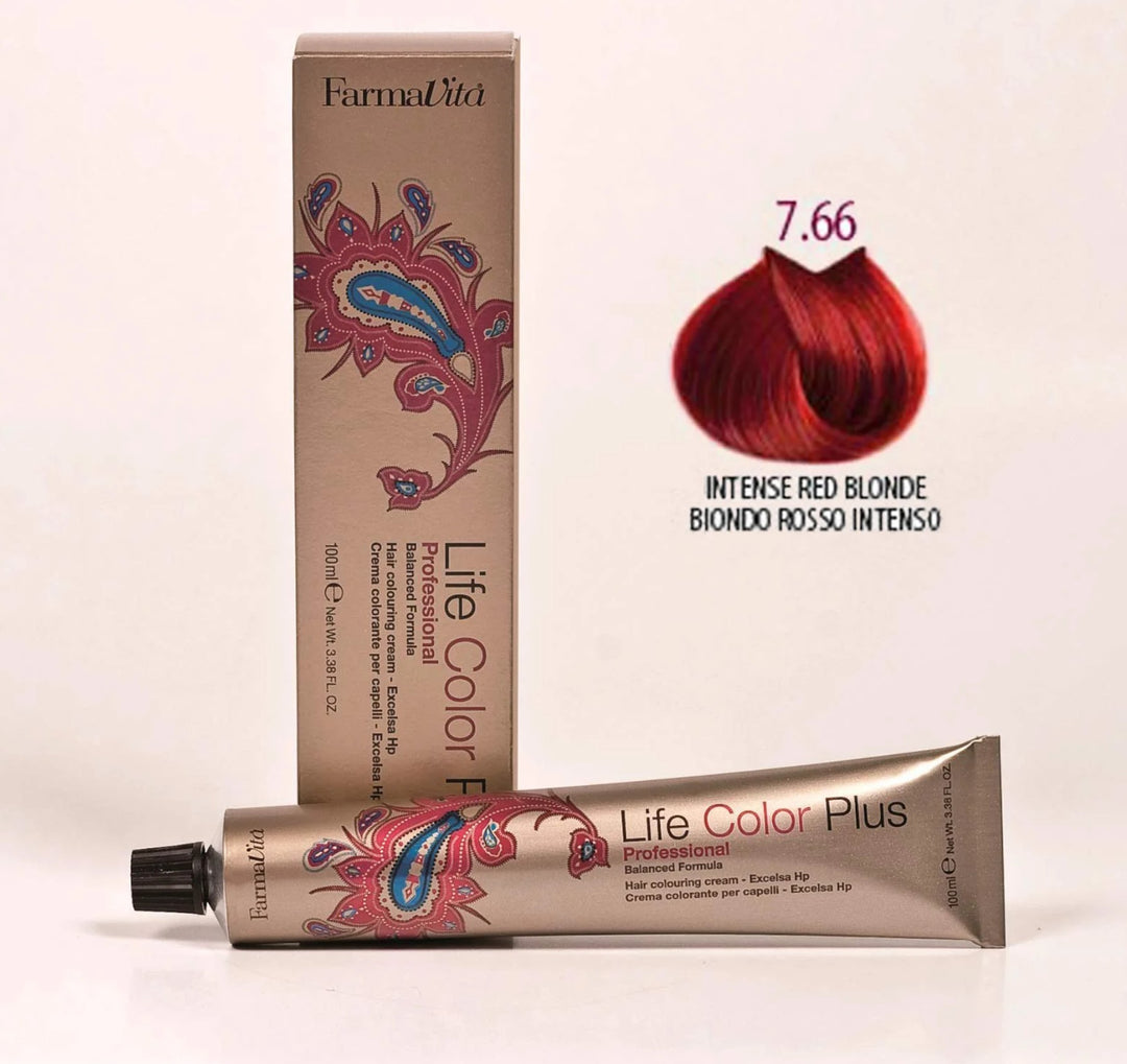 7.66 Intense Red Blonde - Farmavita