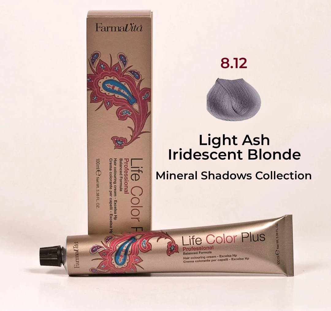 8.12 Light Ash Iridescent Blonde - Farmavita