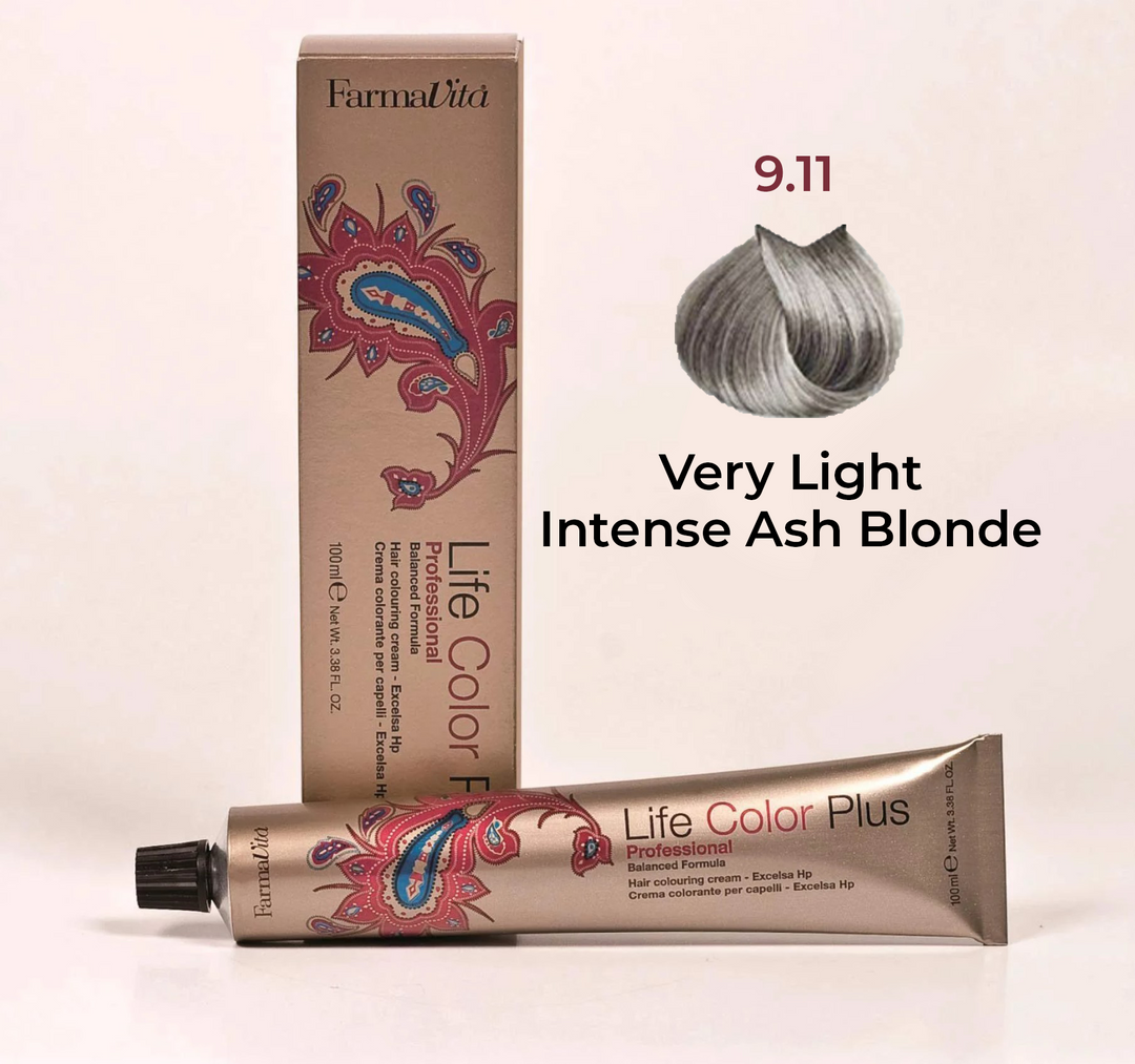 9.11 Very Light Intense Ash Blonde - Farmavita