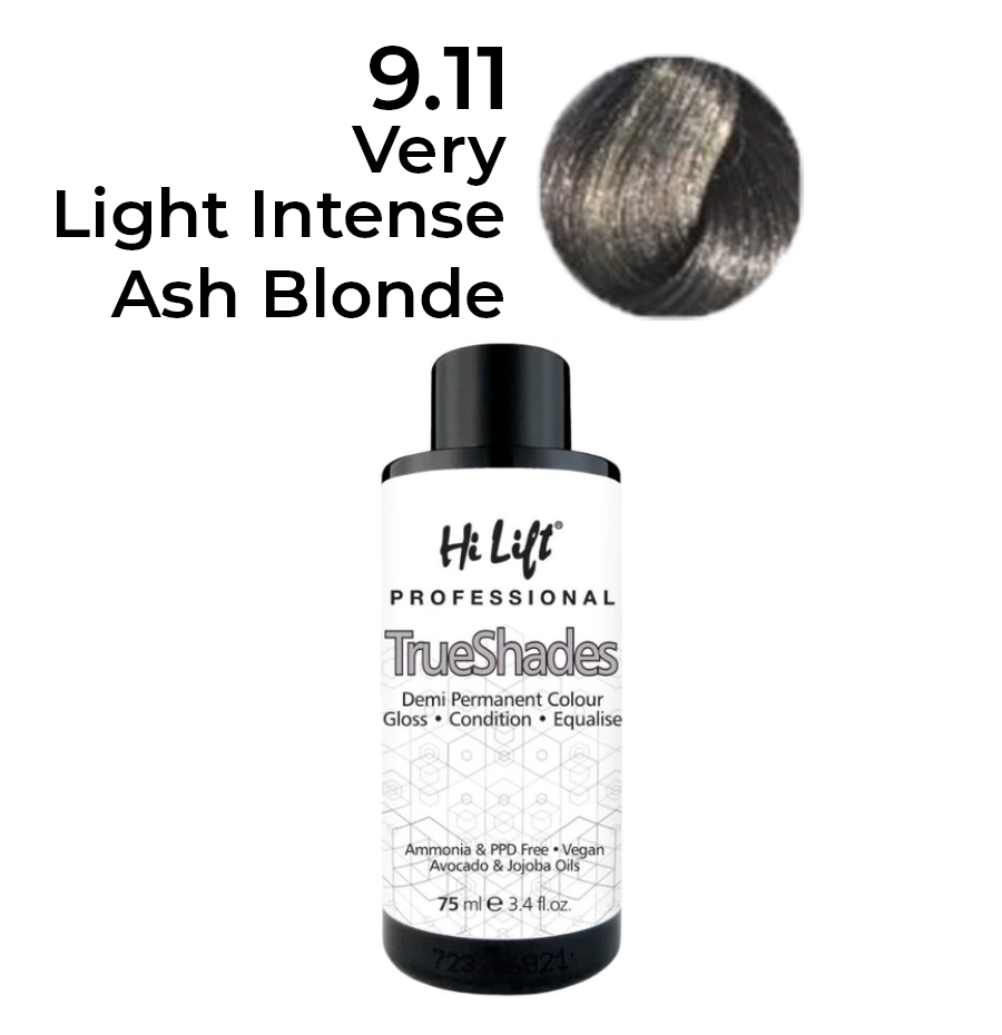 Hilift Trueshades hair colour - 9.11 Very Light Intense Ash Blonde