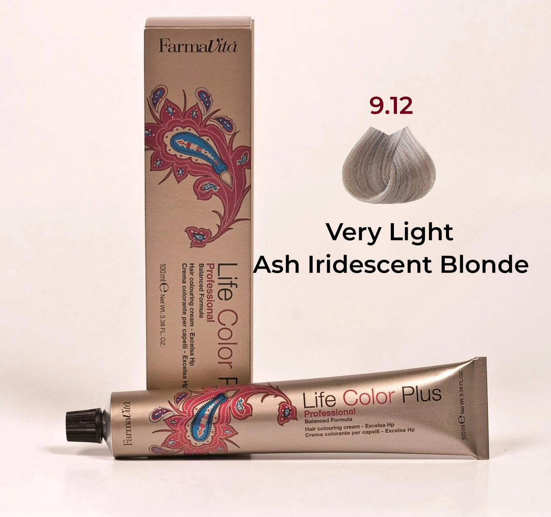 9.12 Very Light Ash Irridescent Blonde - Farmavita