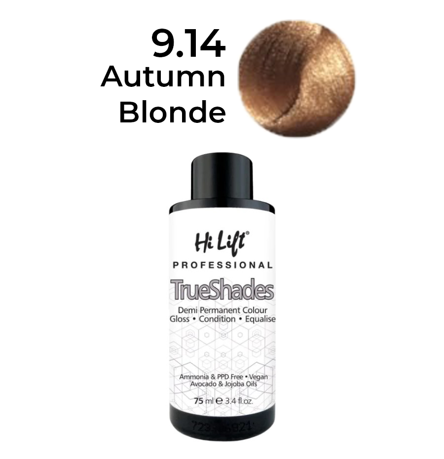 Hilift Trueshades hair colour - 9.14 Autumn Blonde