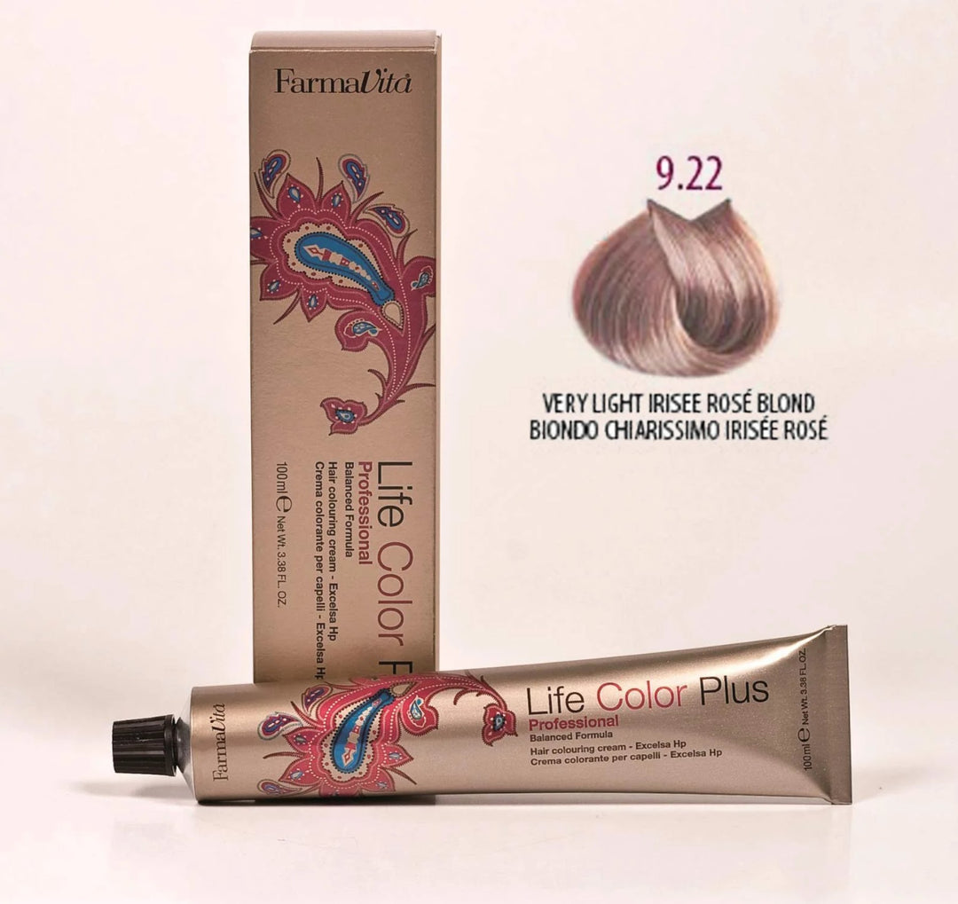 9.22 Very Light Irisee Rose Blonde - Farmavita