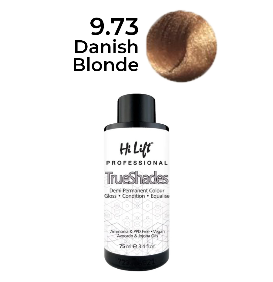 Hilift Trueshades hair colour - 9.73 Danish Blonde