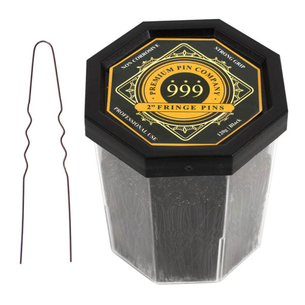 999 Fringe Pins 120g - Black