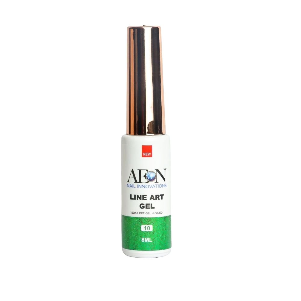 AEON Line Art Gel - #10 GREEN GLITTER