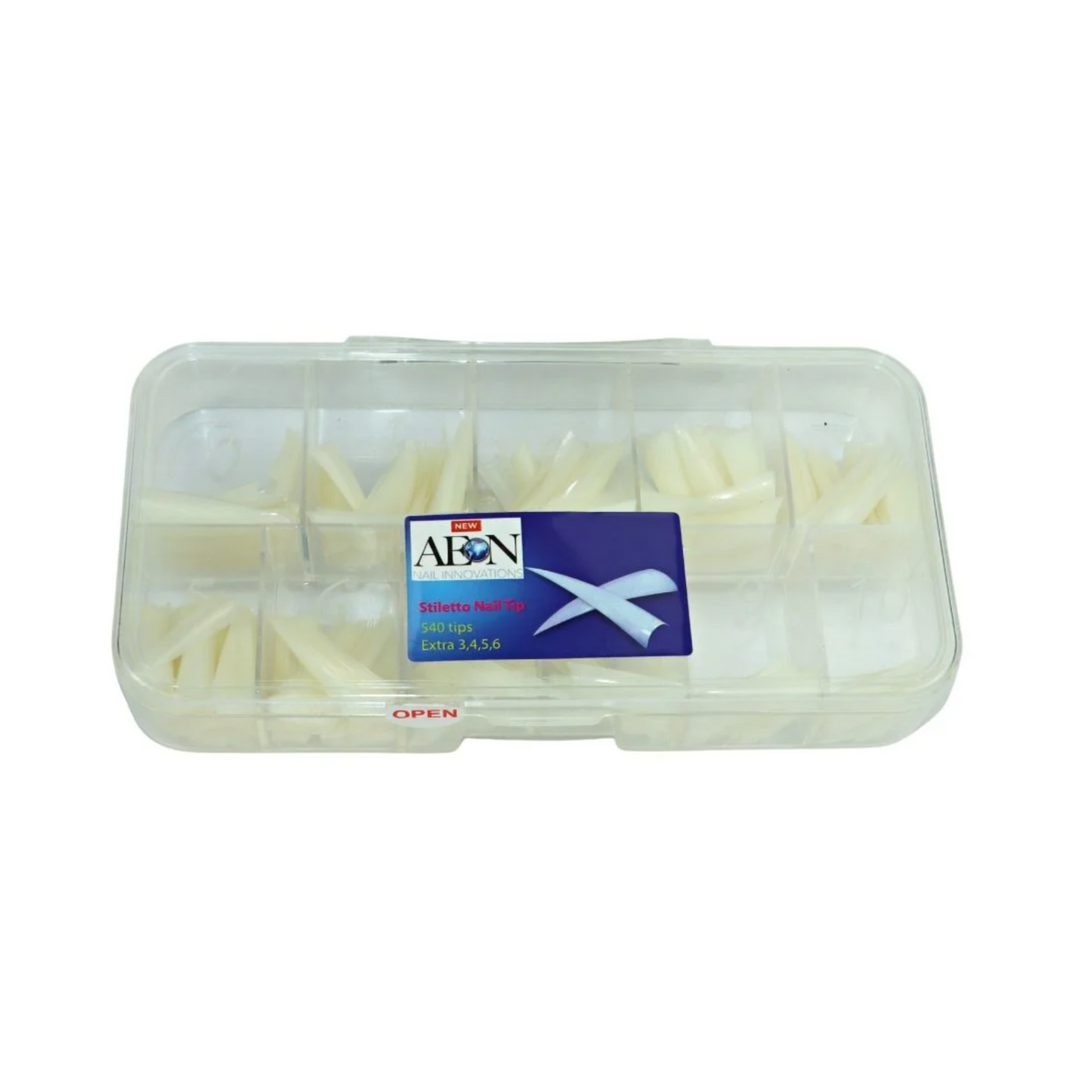 AEON Nail Tips - 1 Box full size 0-9 (540tips)