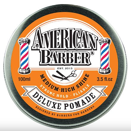 American Barber Deluxe Pomade Medium High Shine - 100ml