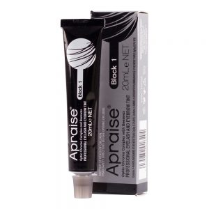 Apraise Eyelash And Eyebrow Tint - 1 Black 20ml