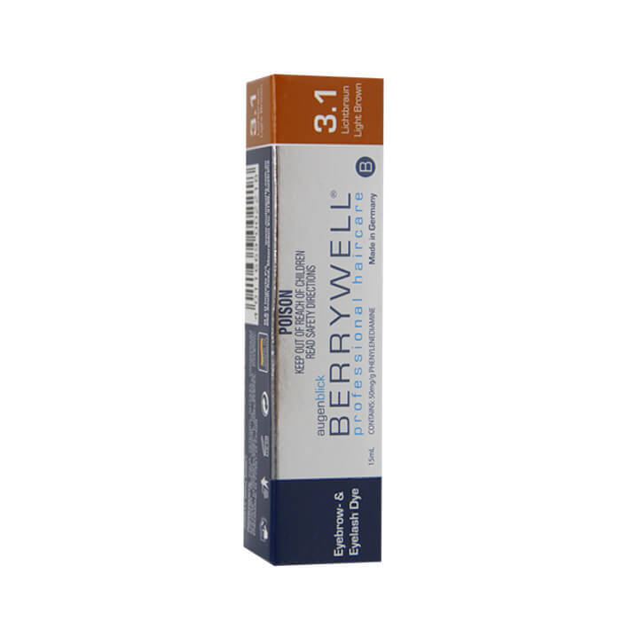 Berrywell Eyebrow And Eyelash Tint - 3.1 Light Brown 15ml