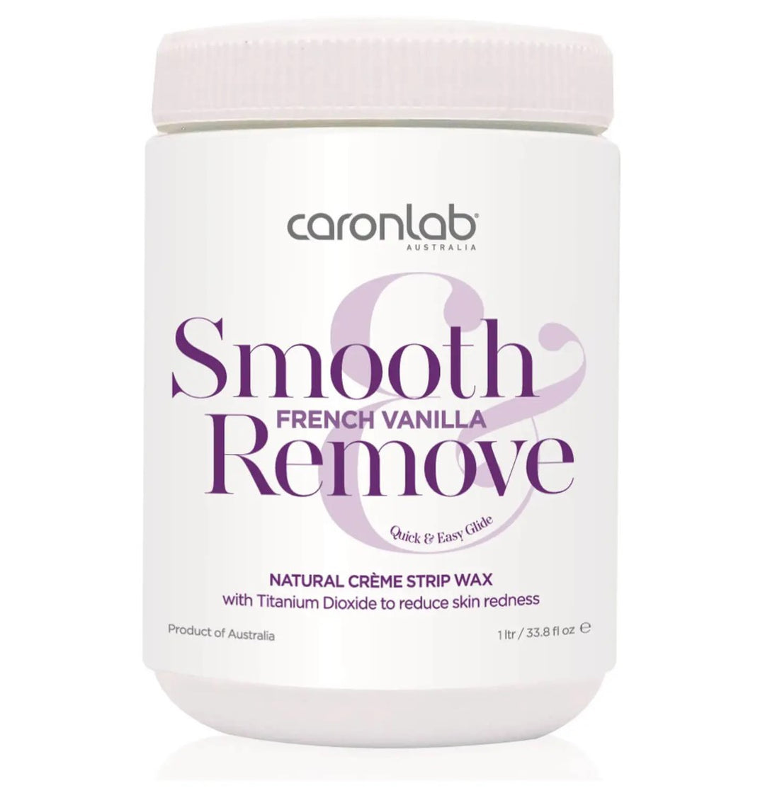 Caronlab Smooth Remove French Vanilla Strip Wax - 1L