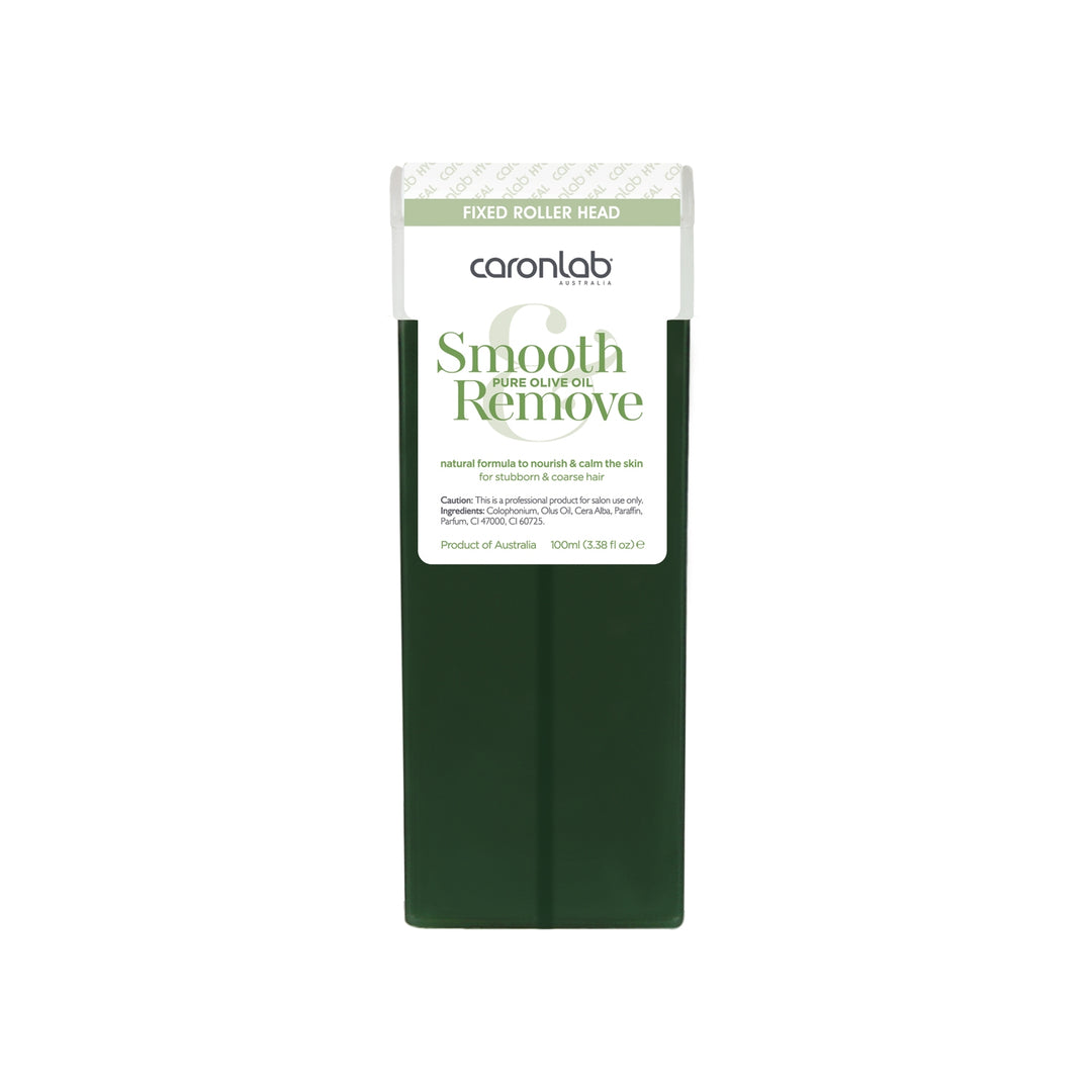 Caronlab Pure Olive Oil Smooth Remove Fixed Roller Head Cartridge - 100ml