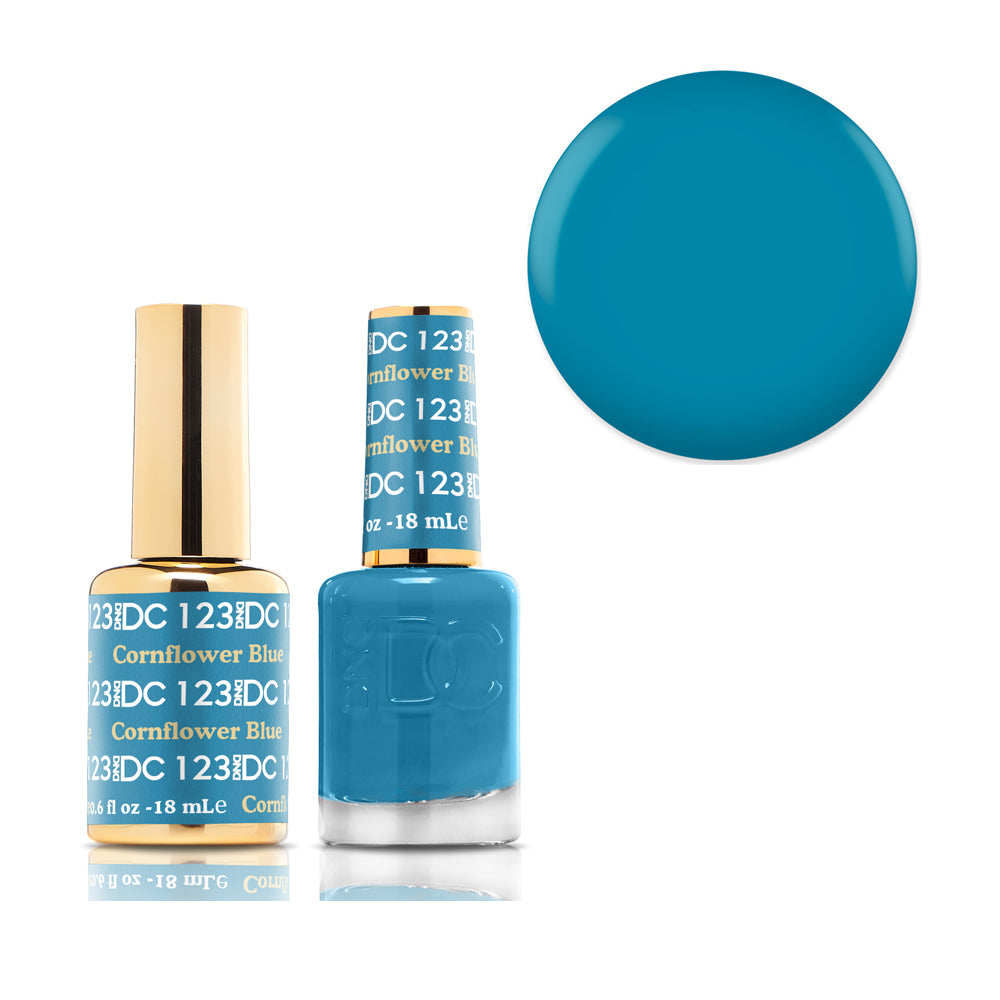#123 DND DC COLOR DUO Cornflower Blue