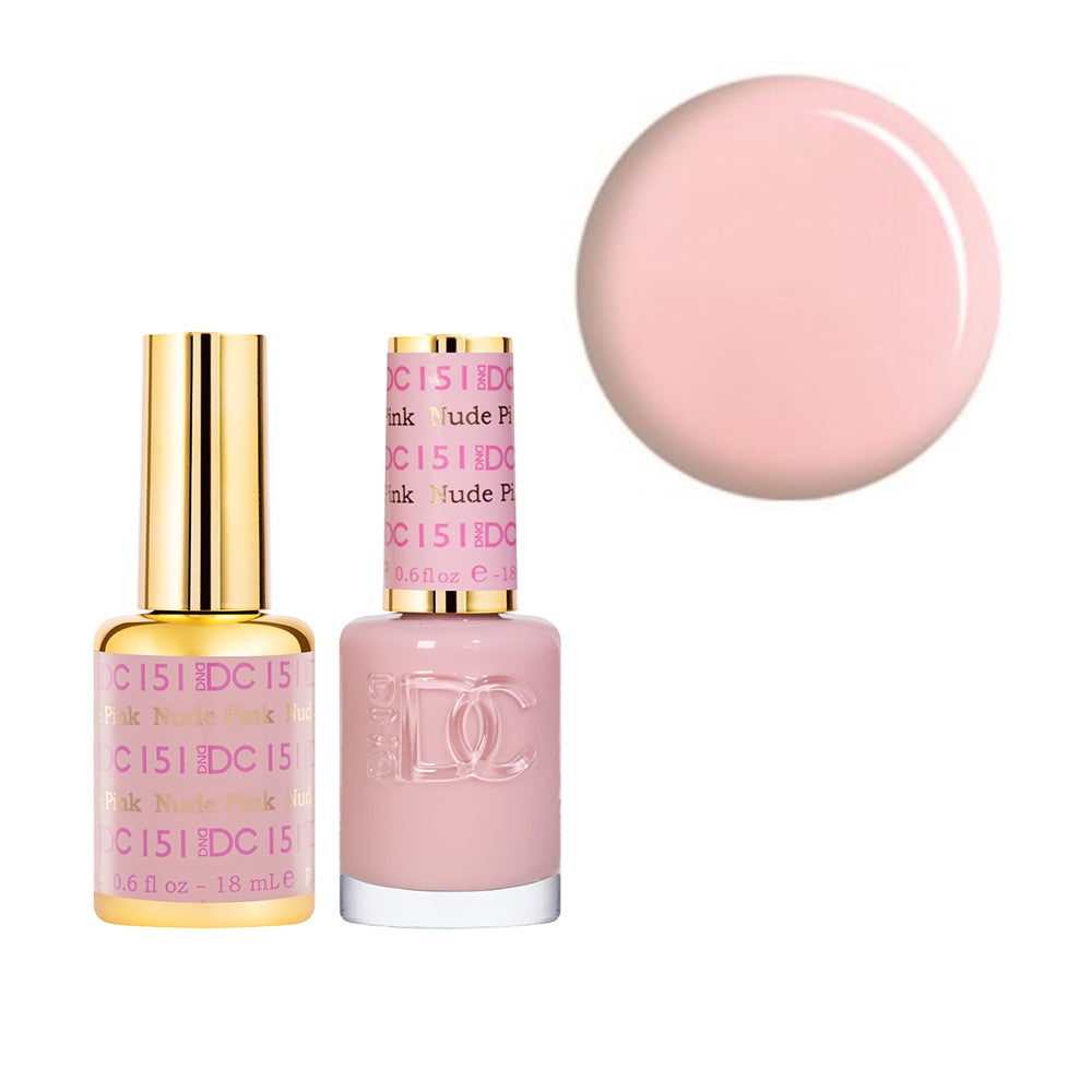 #151 DND DC COLOR DUO Nude Pink