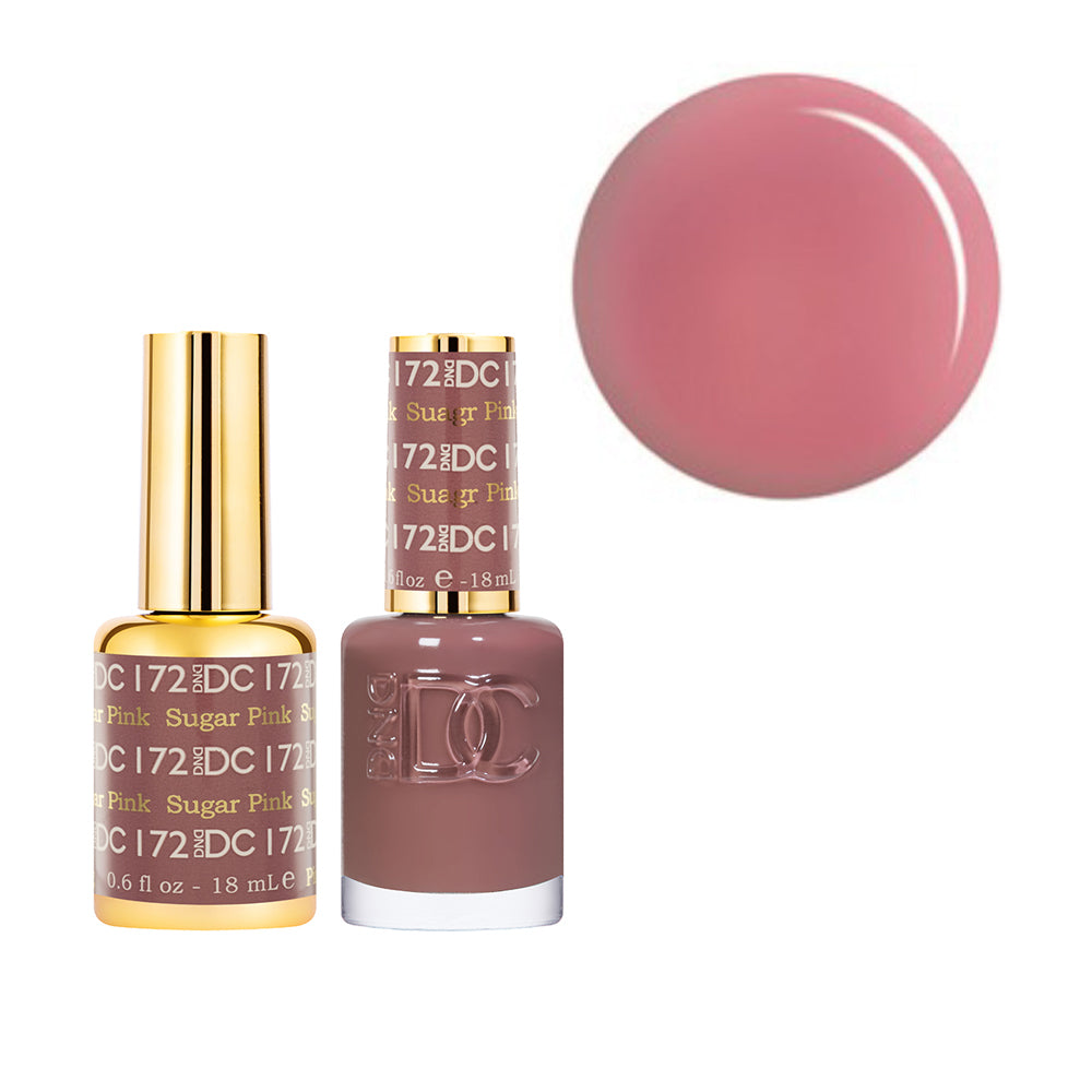 #172 DND DC COLOR DUO Sugar Pink