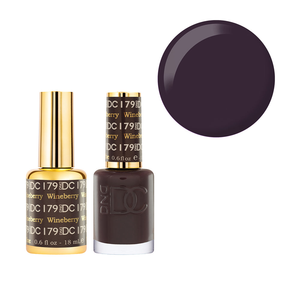#179 DND DC COLOR DUO Wineberry