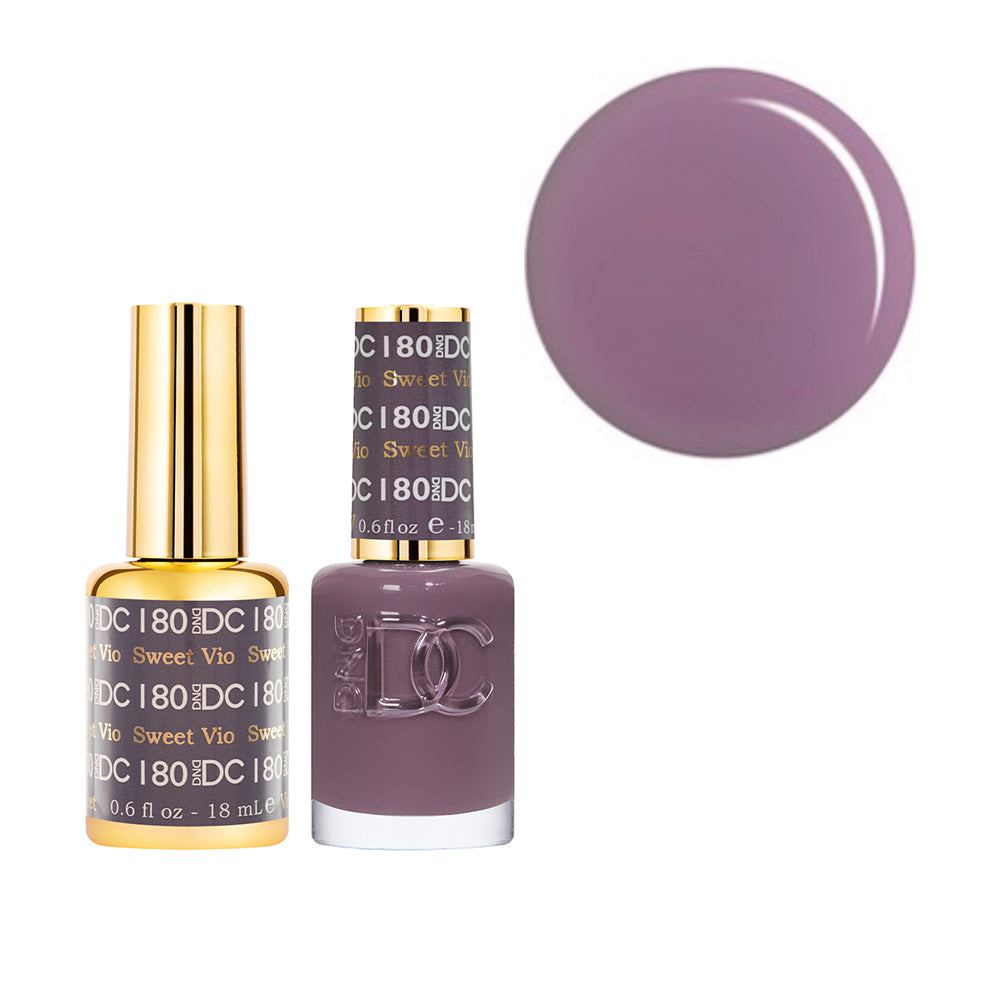 #180 DND DC COLOR DUO Sweet Violet