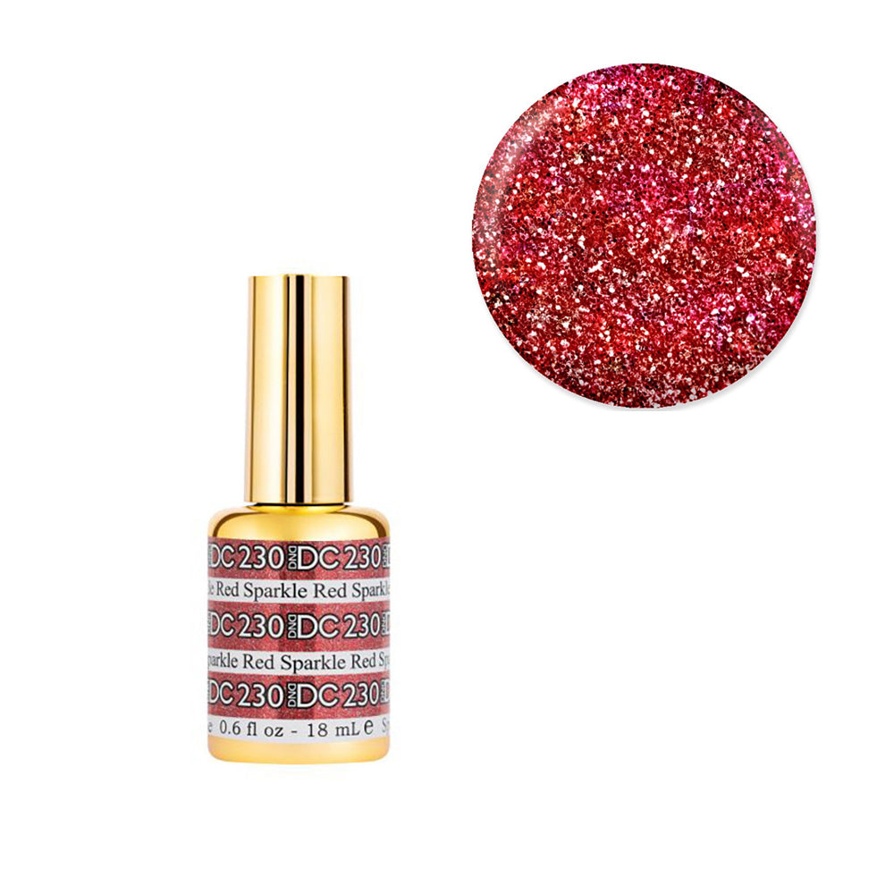 #230 DND DC Mermaid Sparkle Red