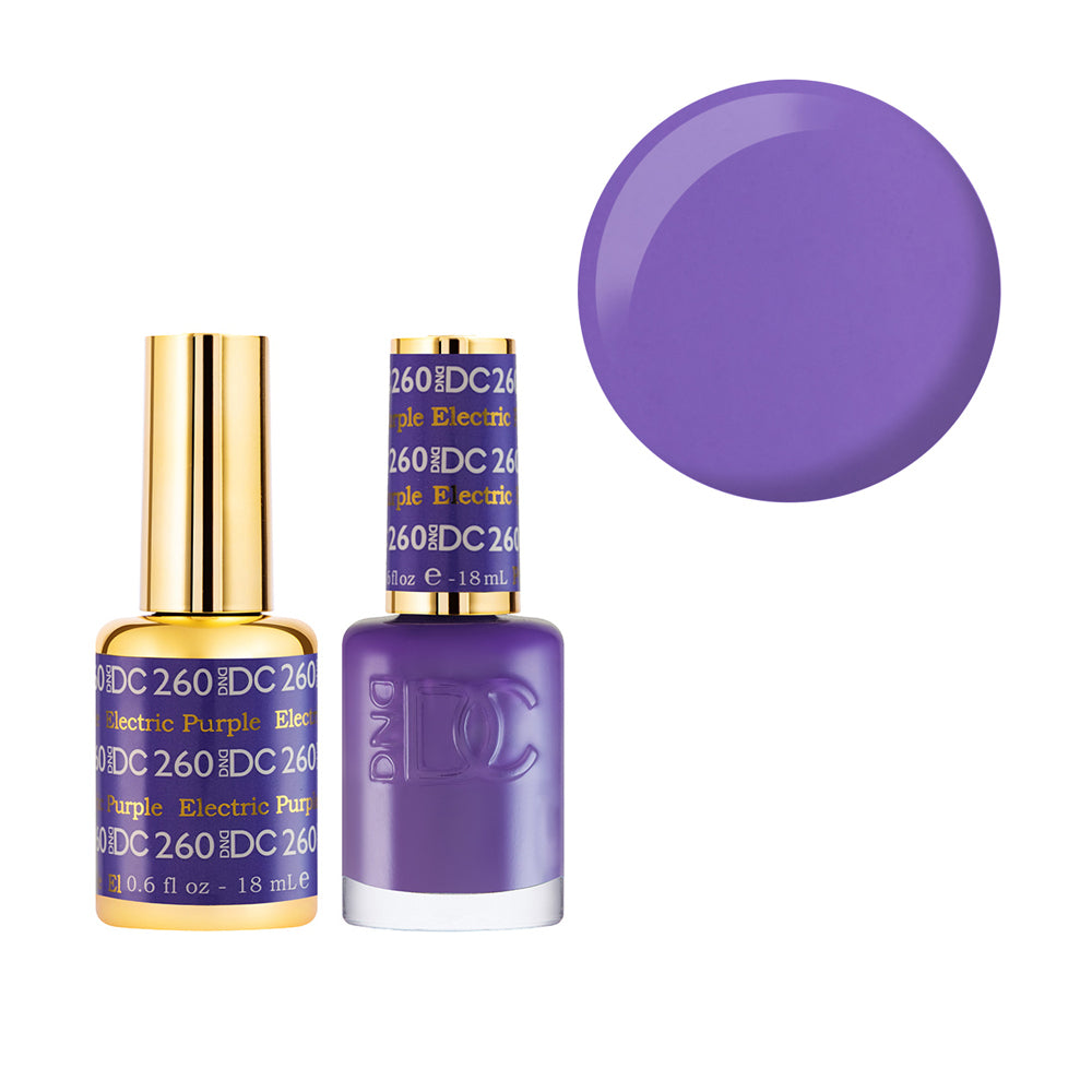 #260 DND DC COLOR DUO Electric Purple