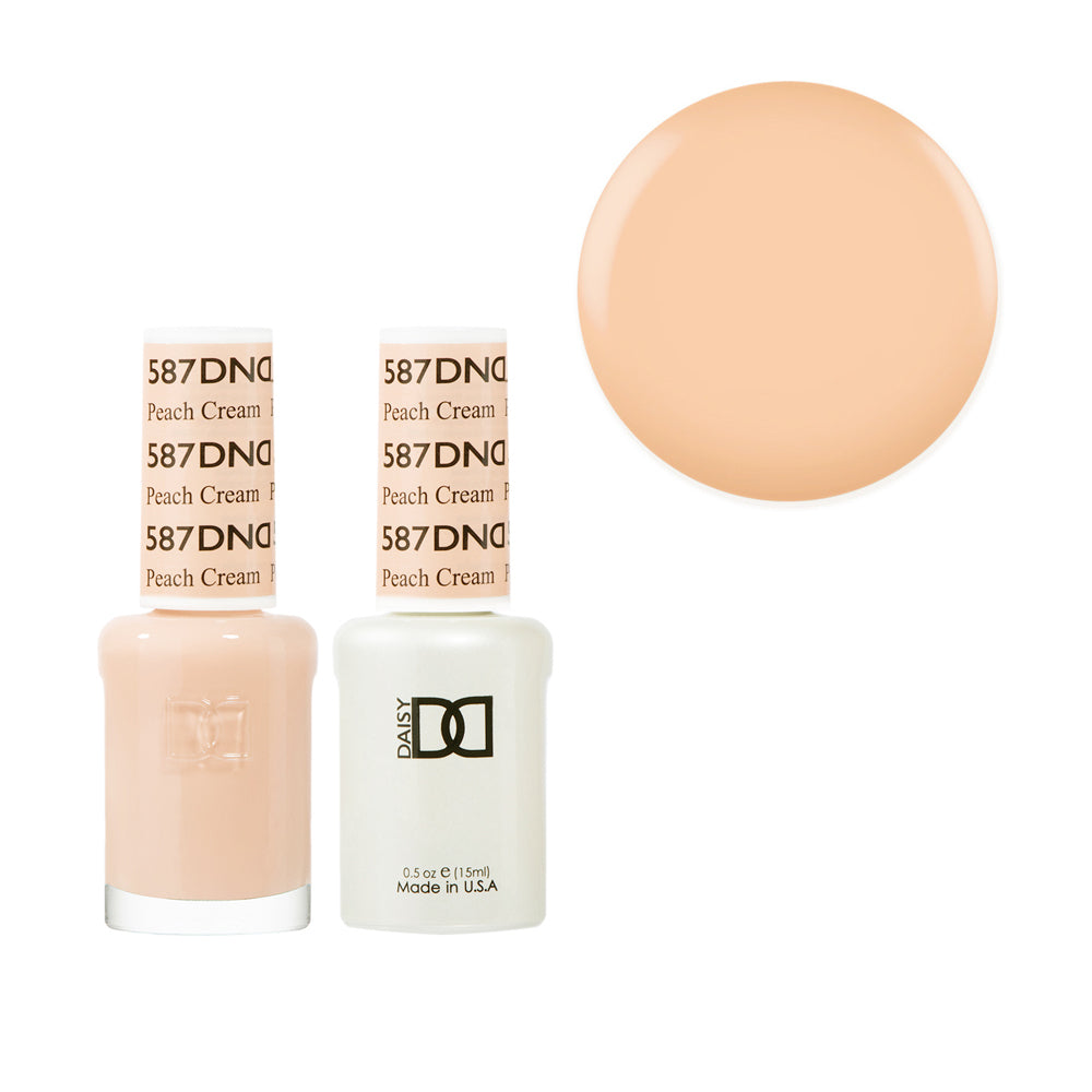 #587 DND Peach Cream