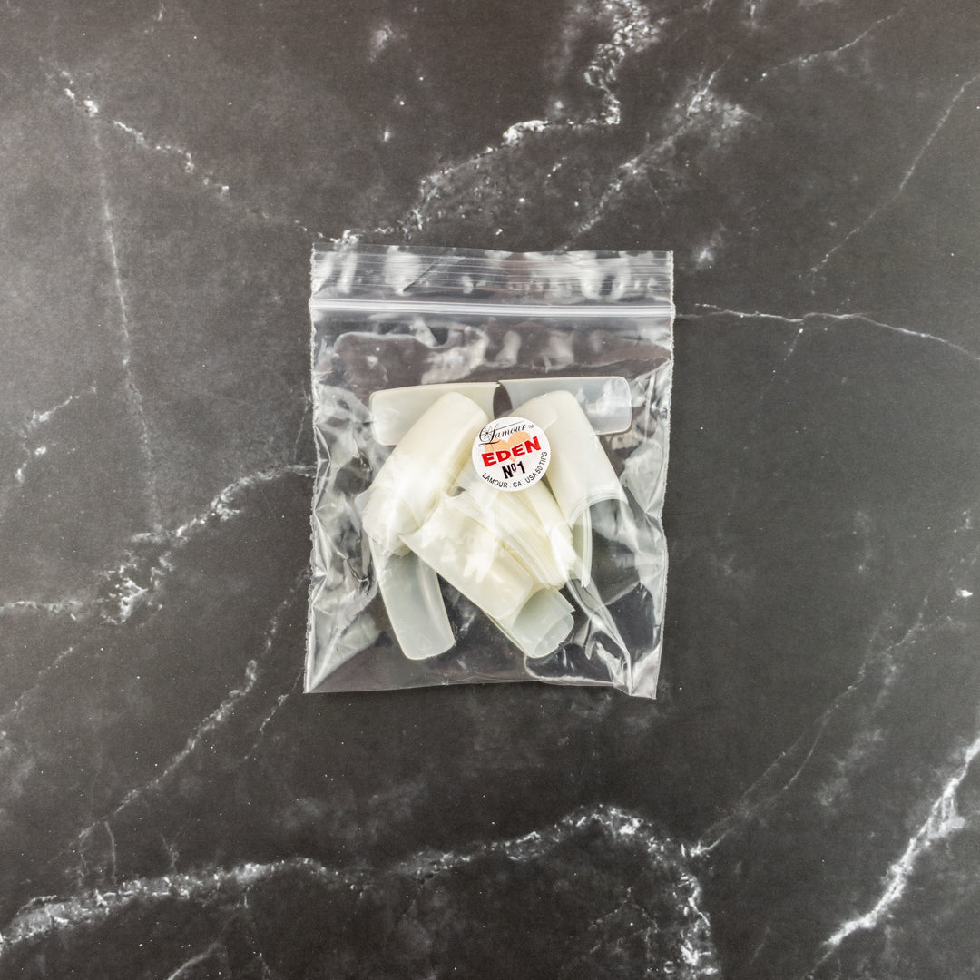 Eden Natural Tips Sizes 0-10 - 50pcs/pack