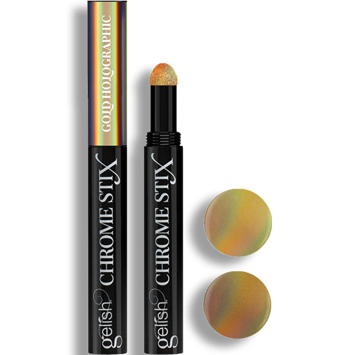 Gelish Chrome Stix 0.5g (0.02 Oz) - Gold Holographic