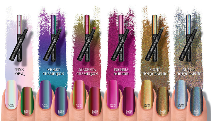 Gelish Chrome Stix 0.5g (0.02 Oz) - Gold Holographic