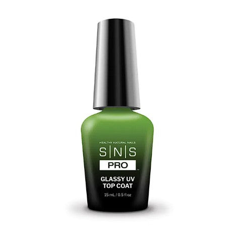 SNS GelStar Glassy UV Top Coat Gel - 0.5oz