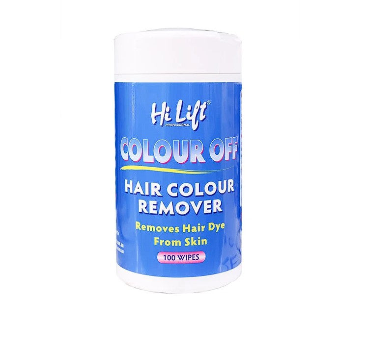 HiLift Colour off Hair Colour Remover - 100 wipes